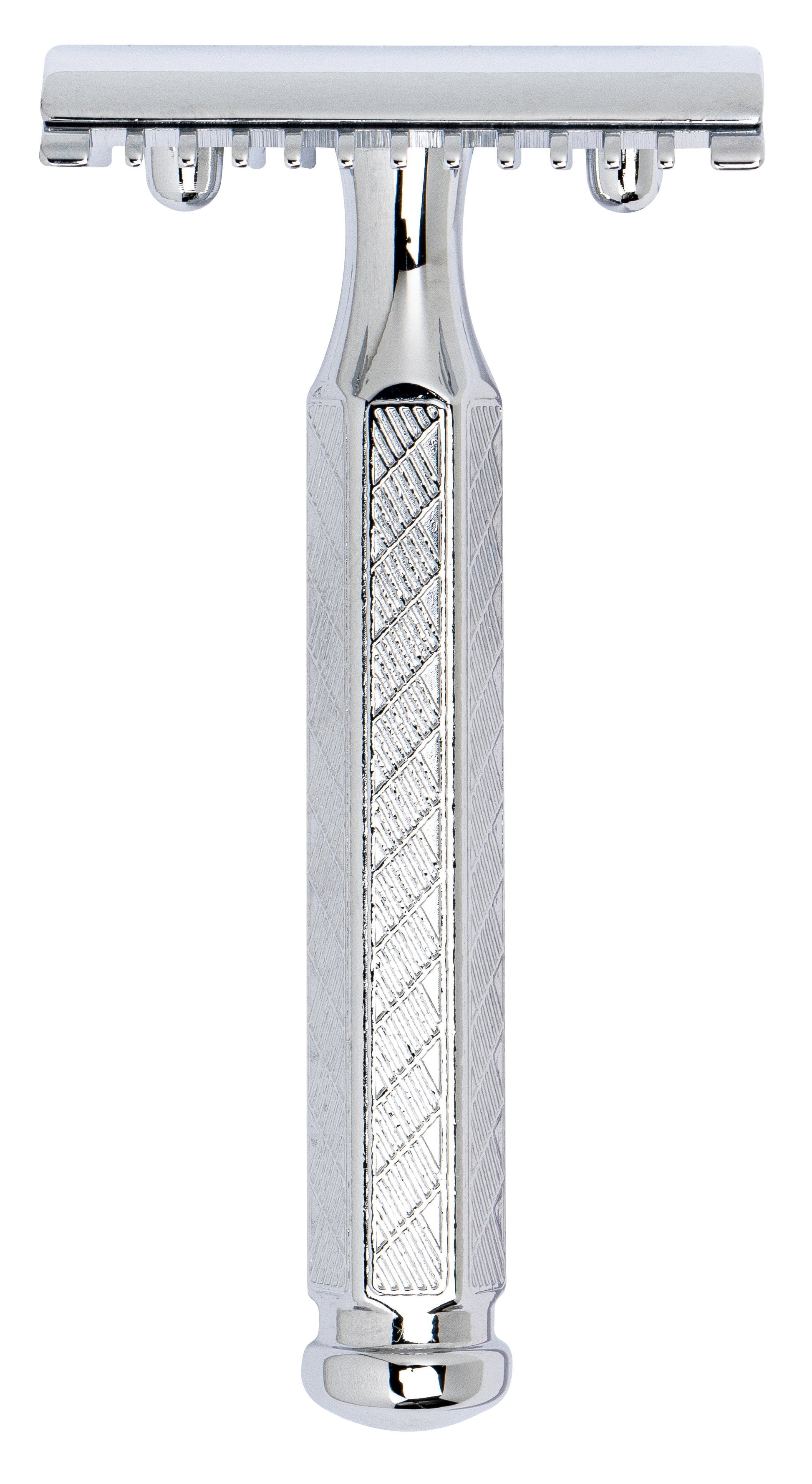 Merkur 41C 3-Piece DE Safety Razor, Open Comb, Classic 1906 Etched Handle, Chrome by Merkur - Double Edge Safety Razors (View 2)