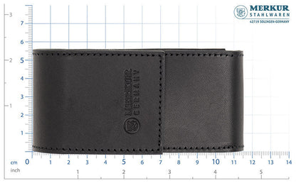 Merkur Leather Case empty for Razor and 10 Blades, Black by Merkur - Razor Accessories (View 3)