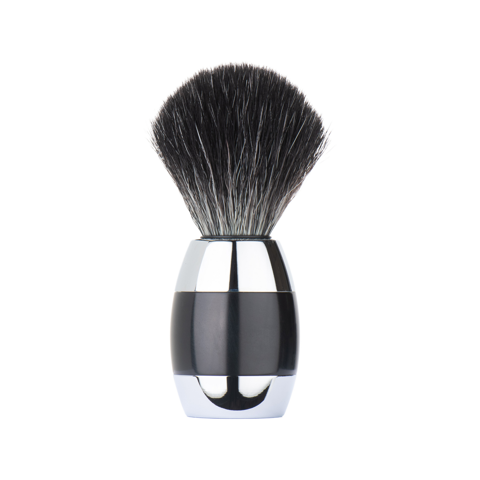 MERKUR Shaving Brush  1201 with Vegan Synthetic Hair in Bright Chrome by Merkur - Shaving Brush