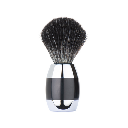 MERKUR Shaving Brush  1201 with Vegan Synthetic Hair in Bright Chrome by Merkur - Shaving Brush