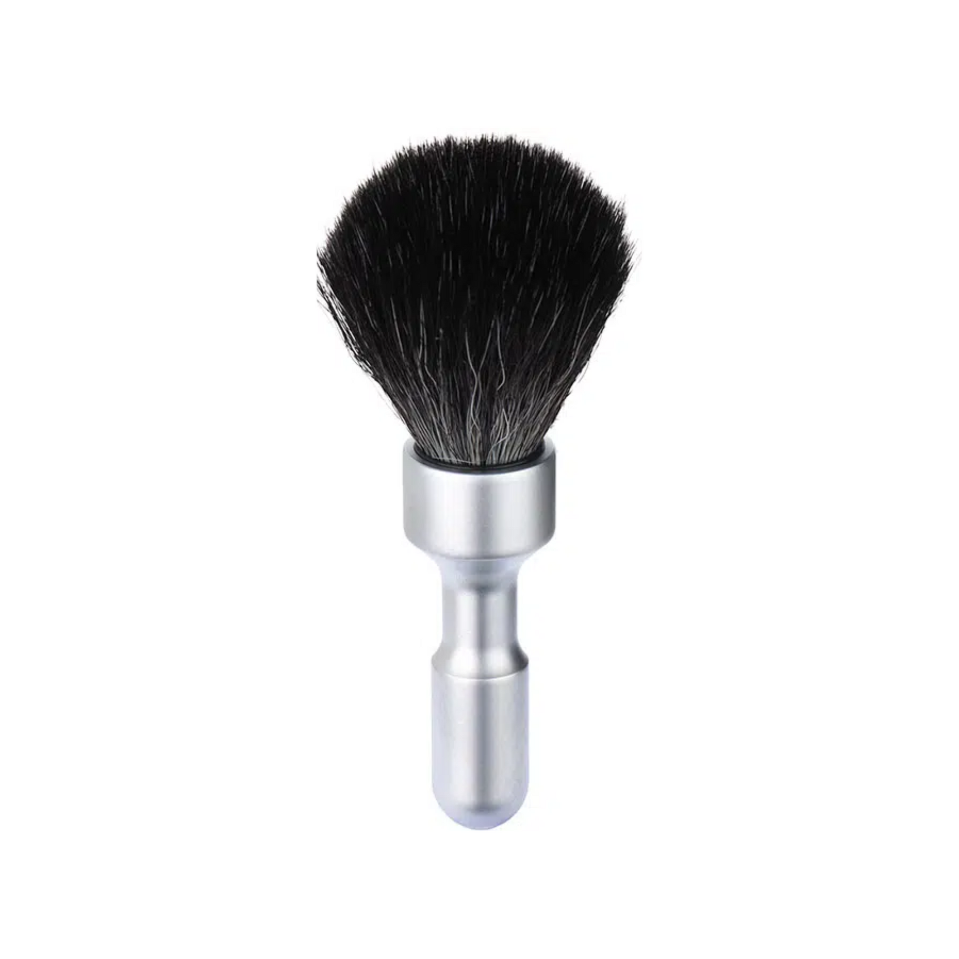 MERKUR Shaving Brush 1700 with Vegan Synthetic Hair in Matt Chrome by Merkur - Shaving Brush (View 2)