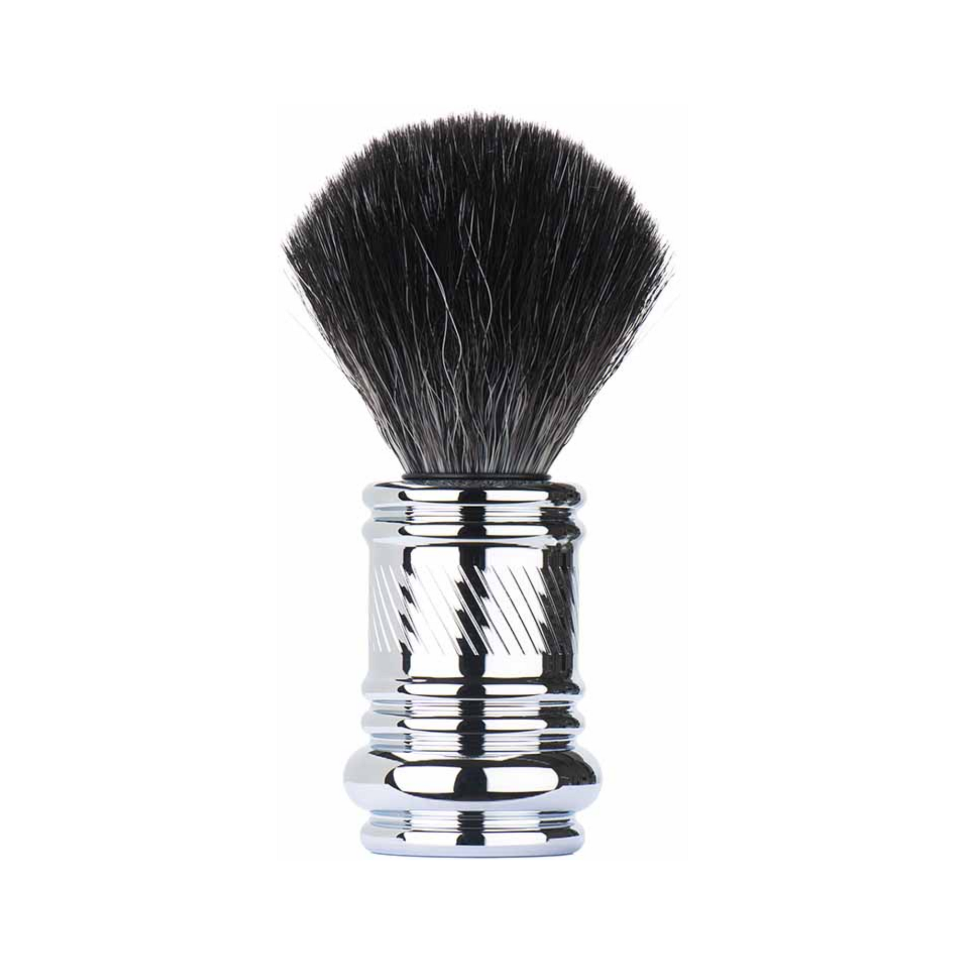 MERKUR Shaving Brush 1381 with Vegan Synthetic Hair in Bright Chrome by Merkur - Shaving Brush