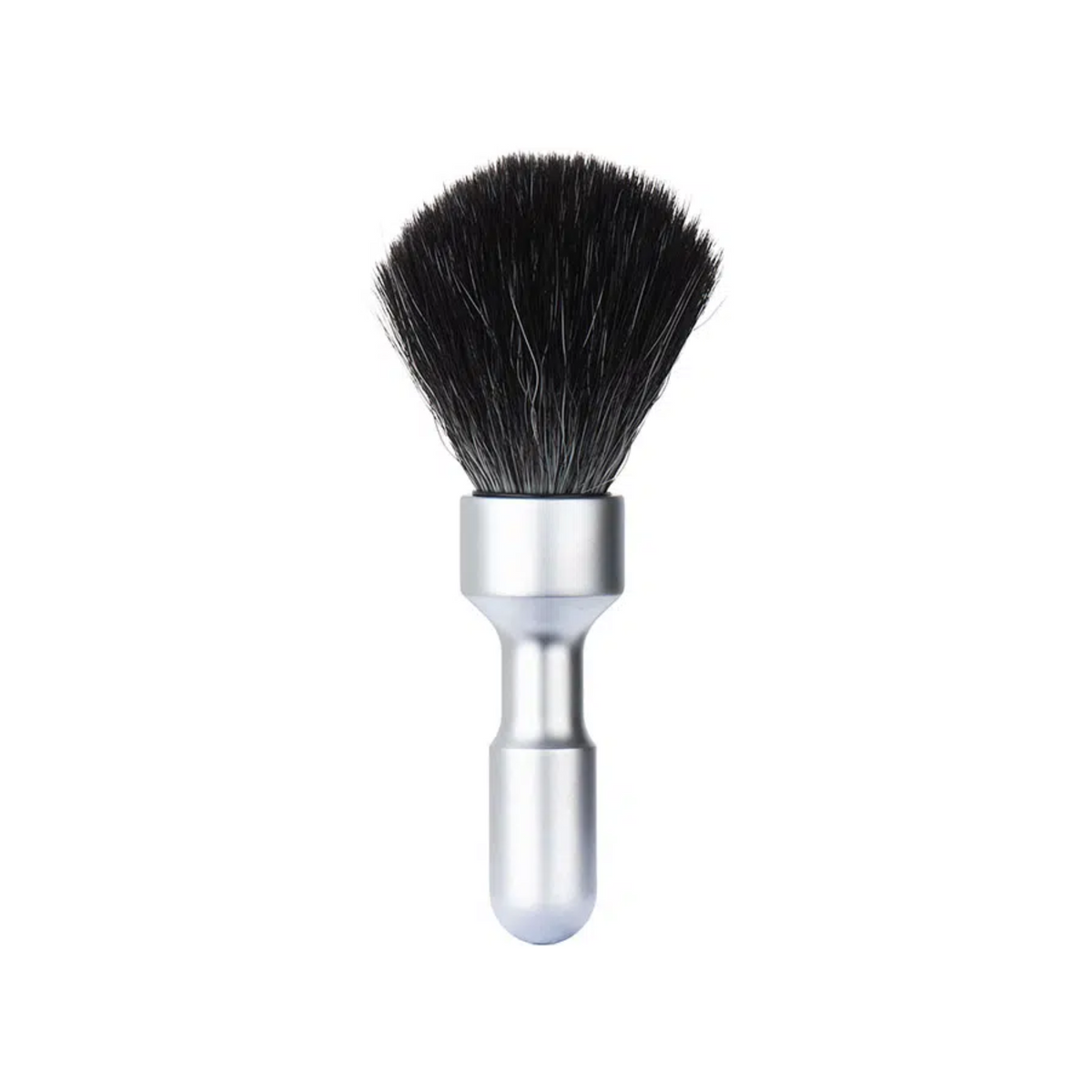 MERKUR Shaving Brush 1700 with Vegan Synthetic Hair in Matt Chrome