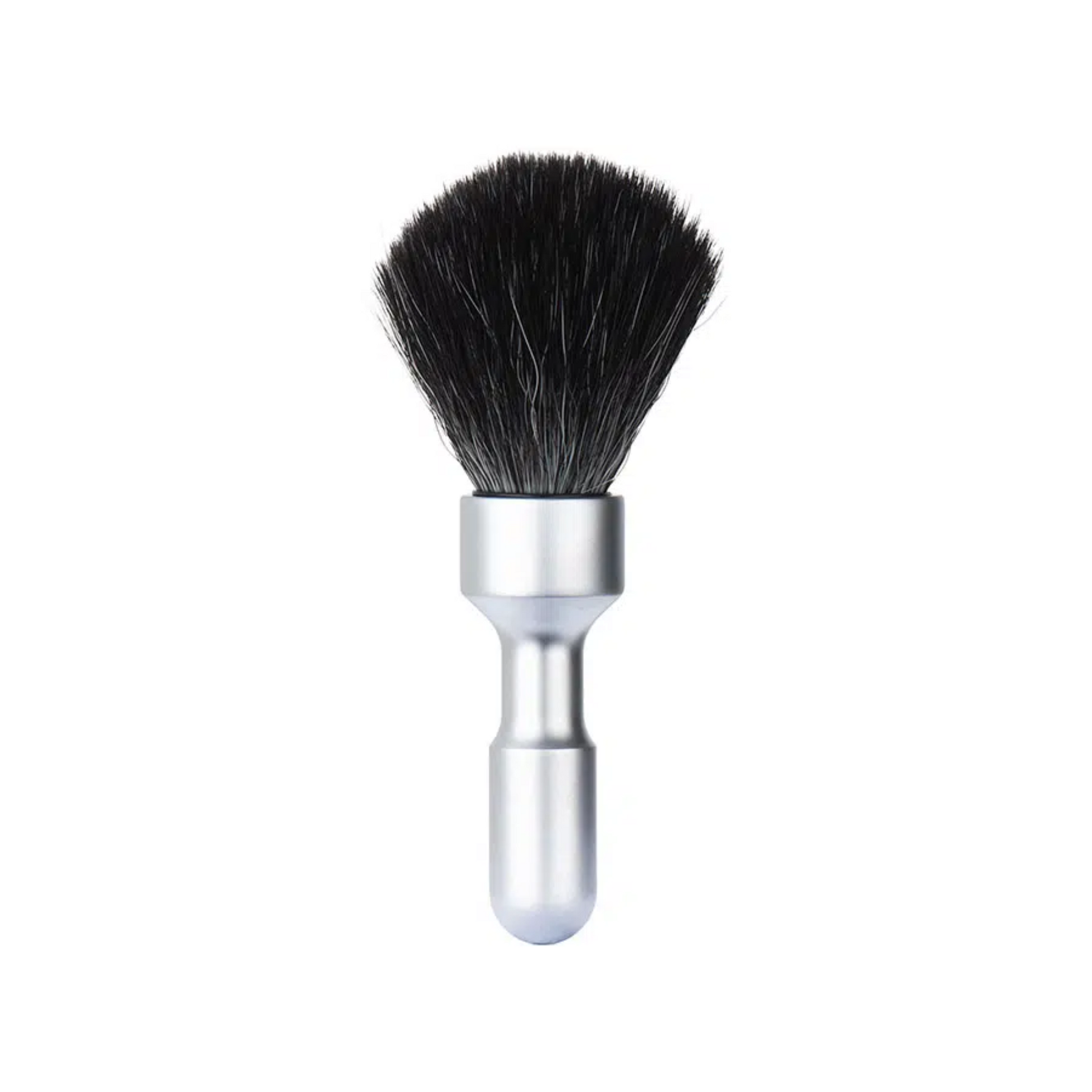 MERKUR Shaving Brush 1700 with Vegan Synthetic Hair in Matt Chrome by Merkur - Shaving Brush