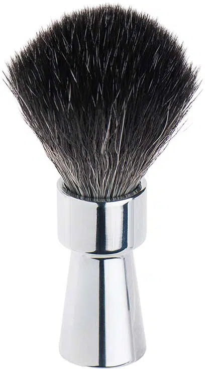 MERKUR Shaving Brush 1100 with Vegan Synthetic Hair in Bright Chrome by Merkur - Shaving Brush (View 2)