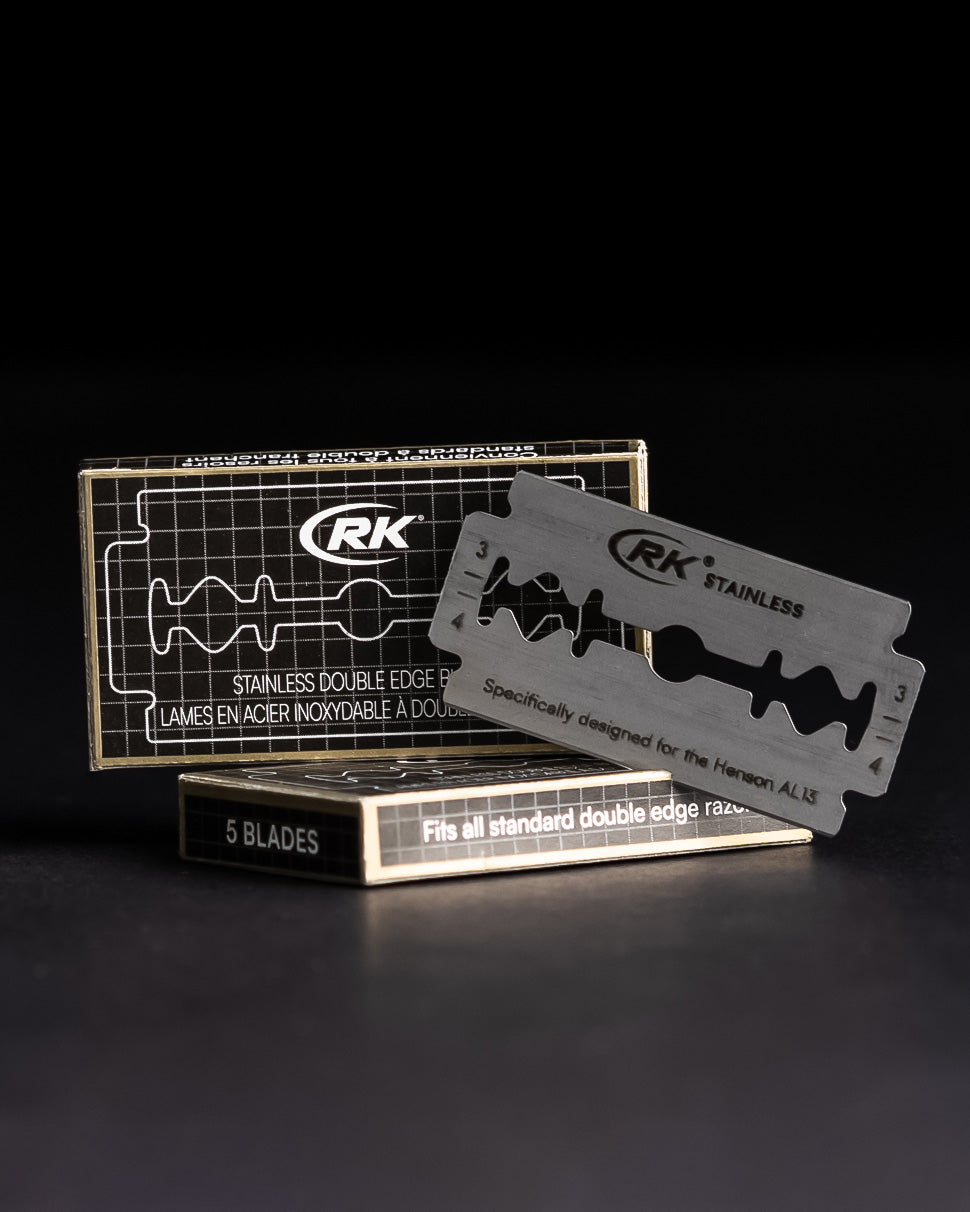 Premium double-edged razor blades compatible with Henson Razors - Image 2
