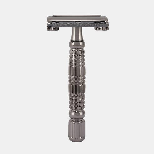 Rockwell R1 DE Safety Razor - Gunmetal - Eco-friendly - Sama Homes