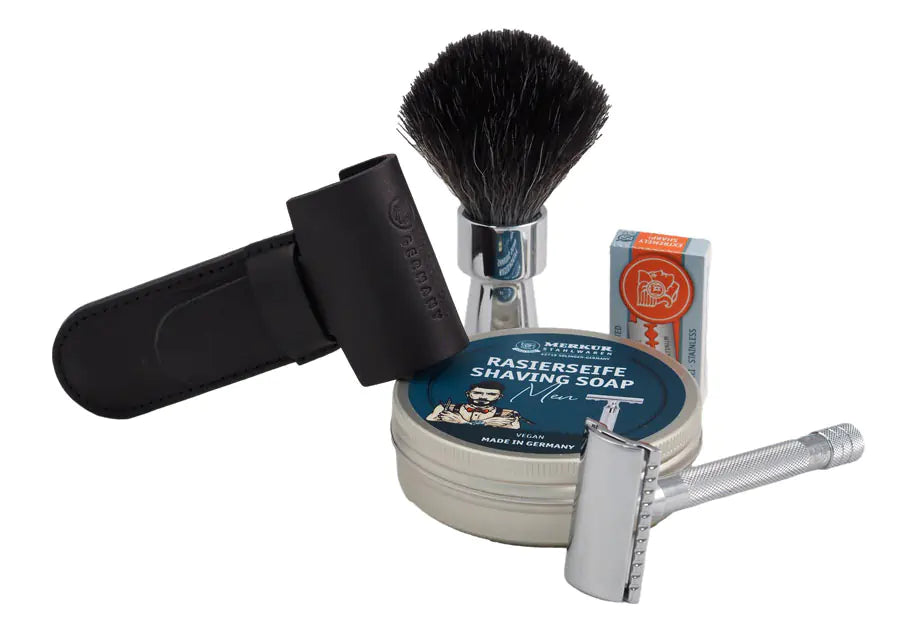MERKUR 4900104 Giftbox All for Men by Merkur - Double Edge Safety Razors