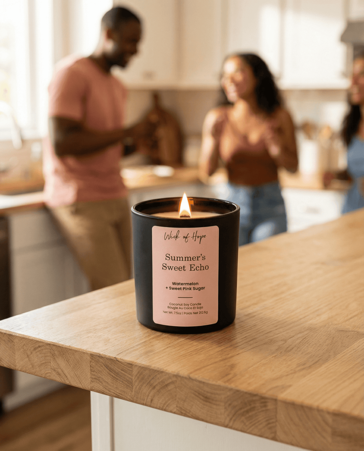 Summer’s Sweet Echo Candle | Watermelon + Sweet Pink Sugar