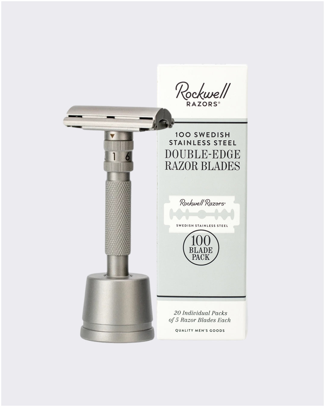 The Rockwell T2 2-Year Shave Kit | Fluid-Dial Razor & Blade Supply