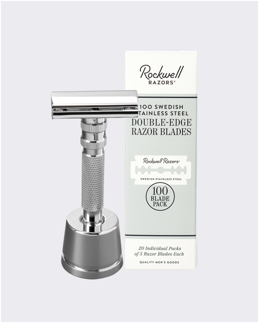 The Rockwell T2 2-Year Shave Kit | Fluid-Dial Razor & Blade Supply - Eco-friendly - Sama Homes