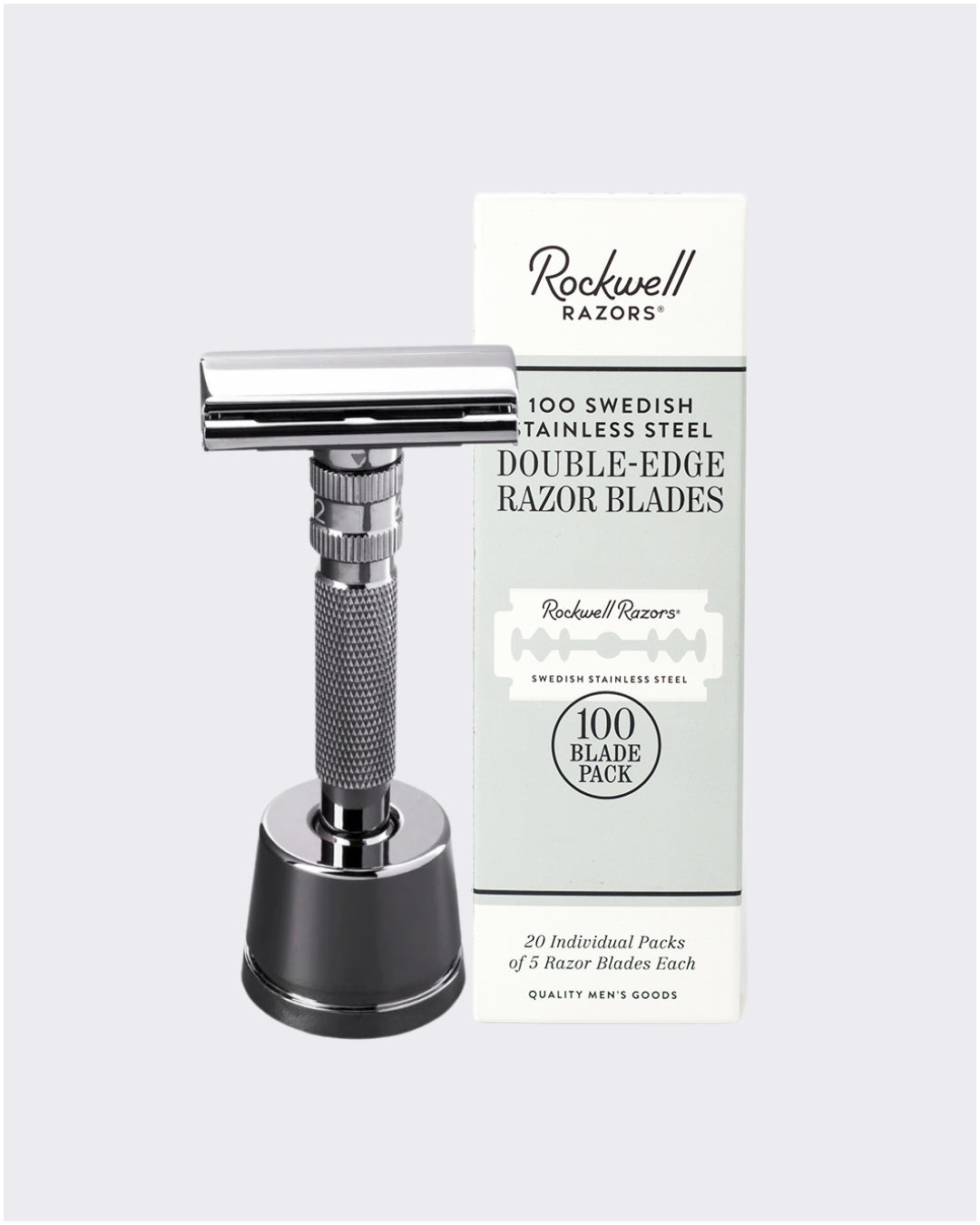 The Rockwell T2 2-Year Shave Kit | Fluid-Dial Razor & Blade Supply - Image 2