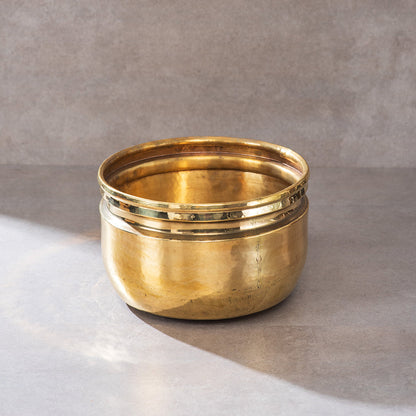 sama homes brass planters flower pot