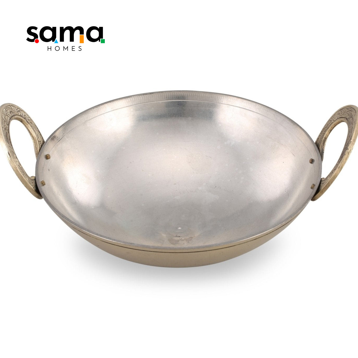 Brass Kadhai with Tincoating - Sama Homes