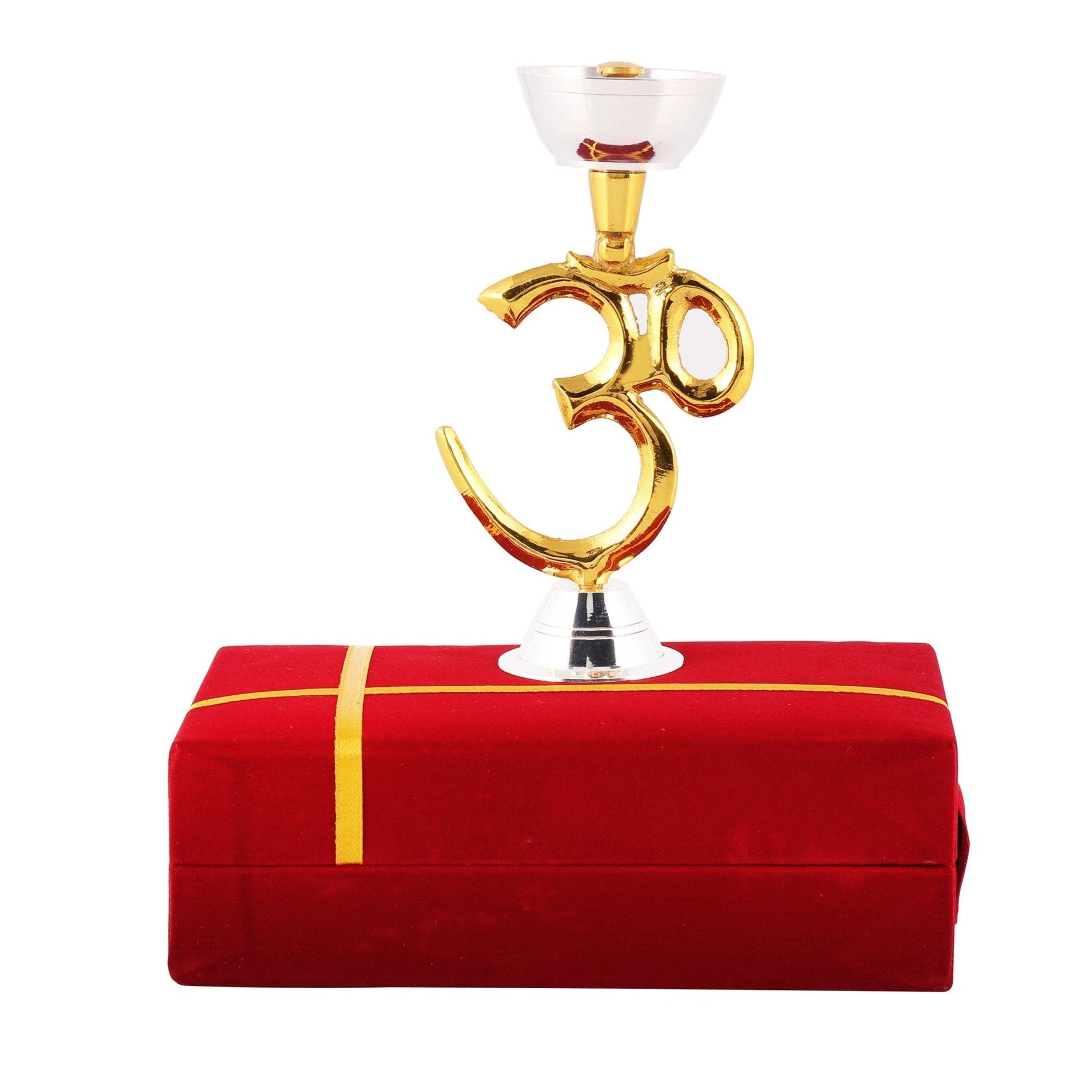 Brass Om Oil Lamp [Deepak] - Sama Homes