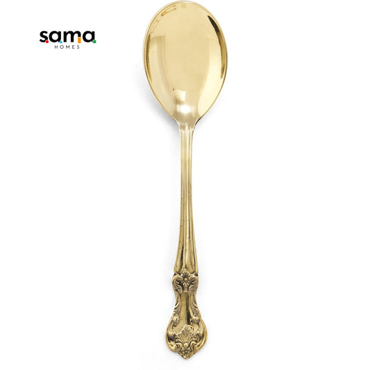 Brass Serving Spoon - Sama Homes