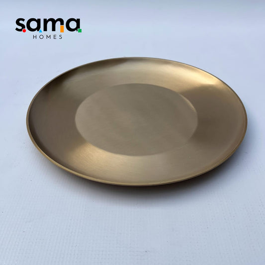 Bronze / kansa dosa plate - Sama Homes