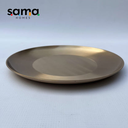 Bronze / kansa dosa plate - Sama Homes