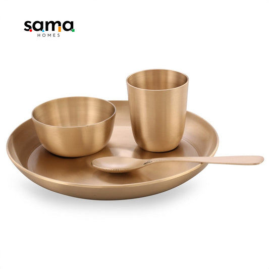Bronze / Kansa Baby Set (Pack of 4) - Sama Homes