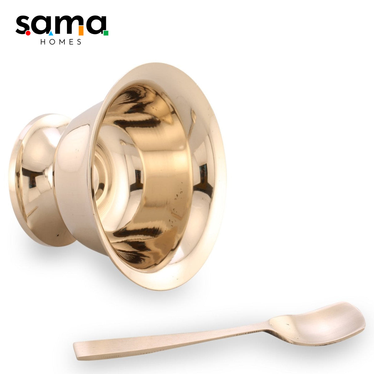 Kansa / Bronze Sweet / Rasgulla / Kheer Bowl - Sama Homes
