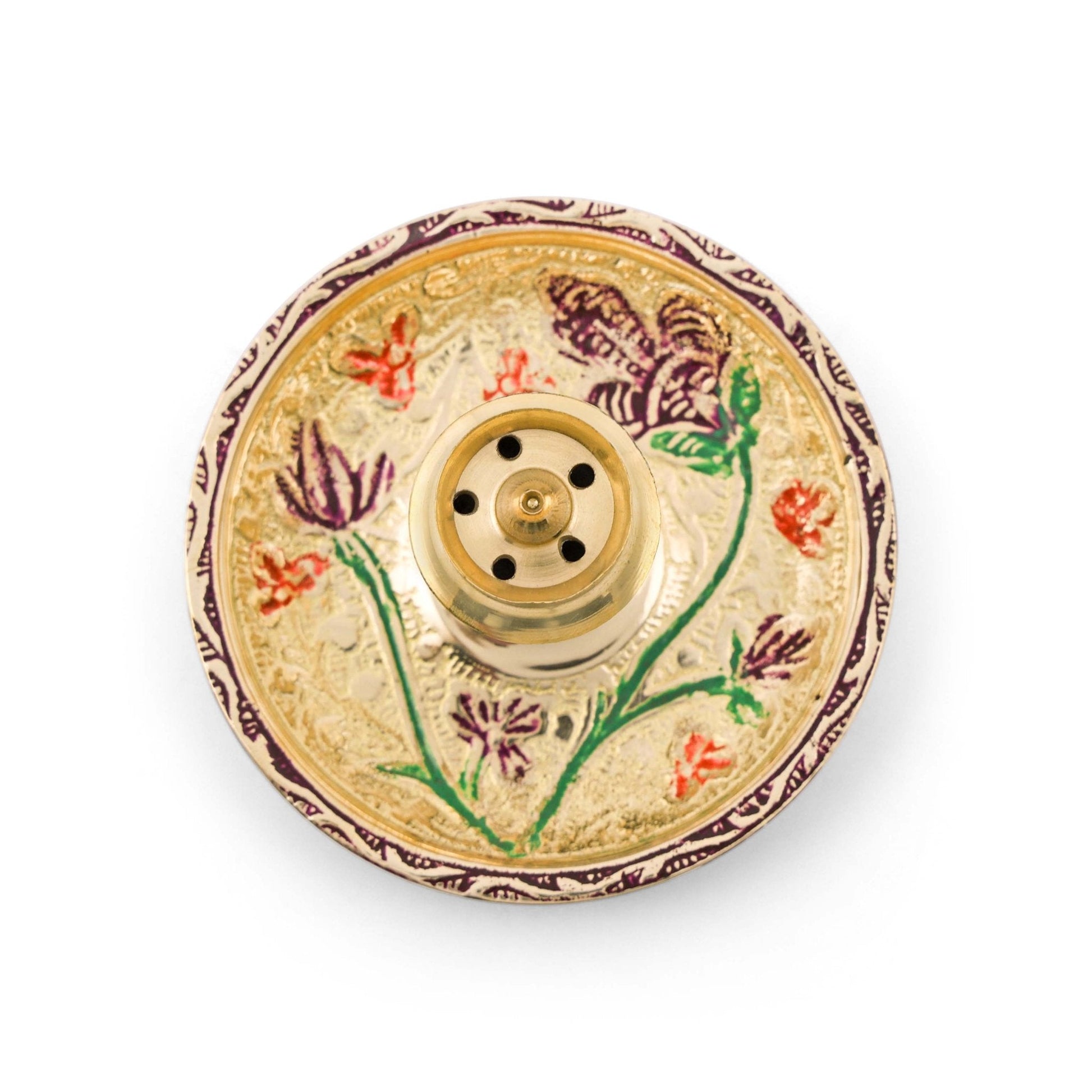 Meenakari Agarbatti / Insence Stick Stand - Sama Homes - Image 3