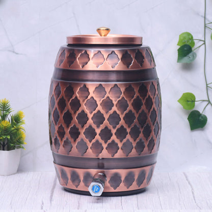 Pure Copper Water Dispenser Barrel Kangura Designed Capacity - Sama Homes